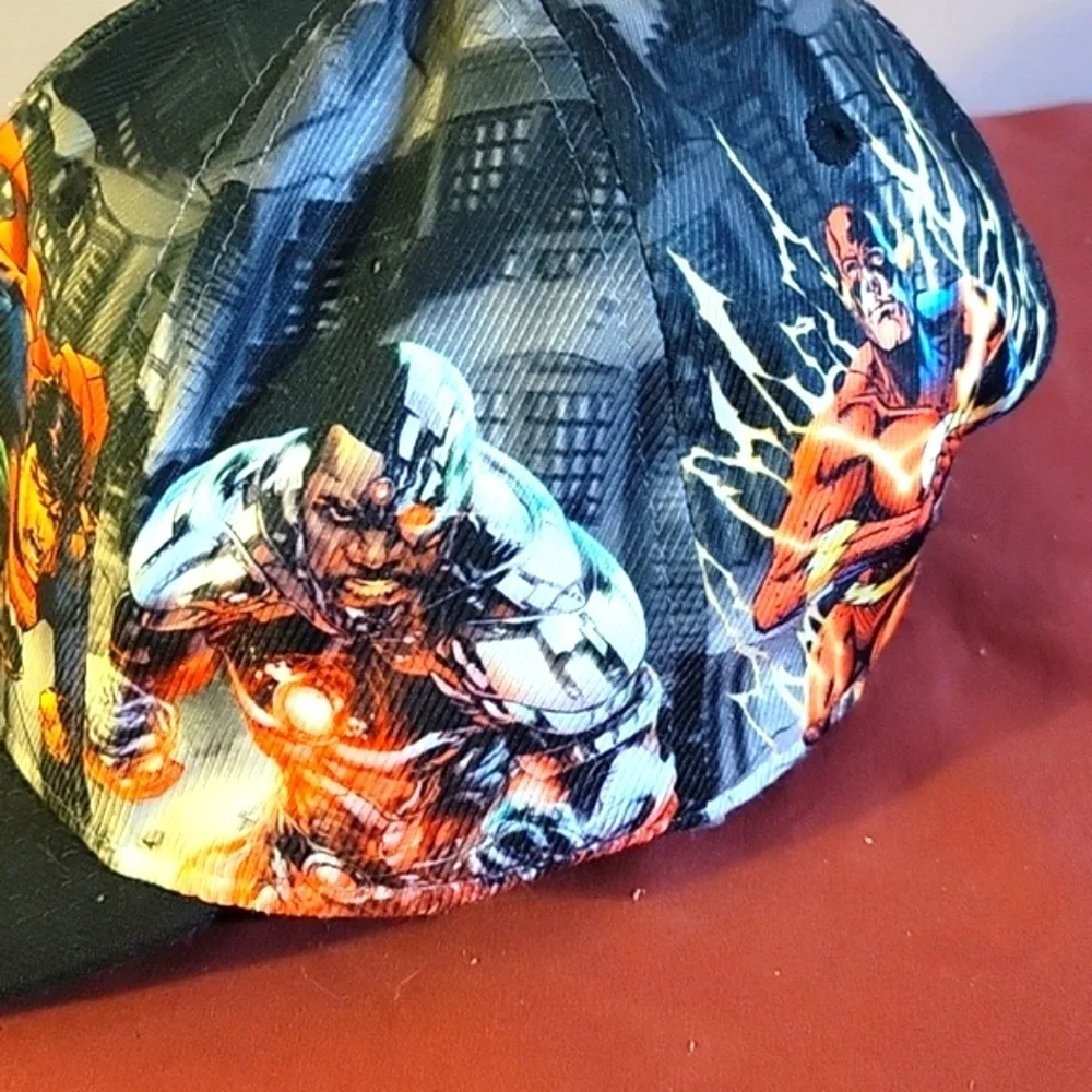 Justice League Youth  Action All Over Print Snapback Hat